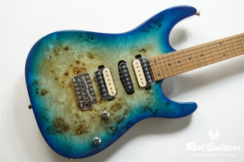 Bacchus IMPERIAL24-BP-RSM/M - Blue Burst | Red Guitars